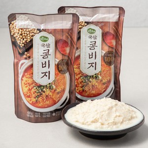 맑은물에 국산 콩비지, 400g, 2개